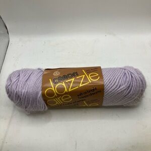 Caron Yarn Dazzle Aire‎ Lilac Soft Lightweight 60 Acrylic 40 Nylon Pastel